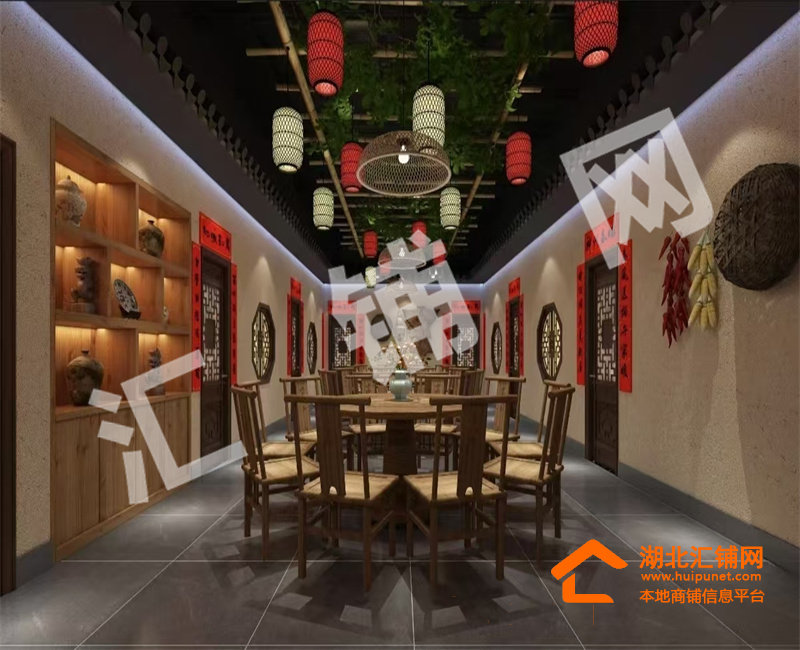 上海路金座临街600㎡精装餐饮店对外转让！