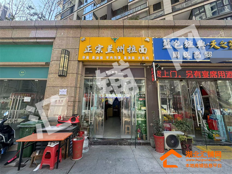 张湾区汉城世家临街80㎡精装修兰州拉面店对