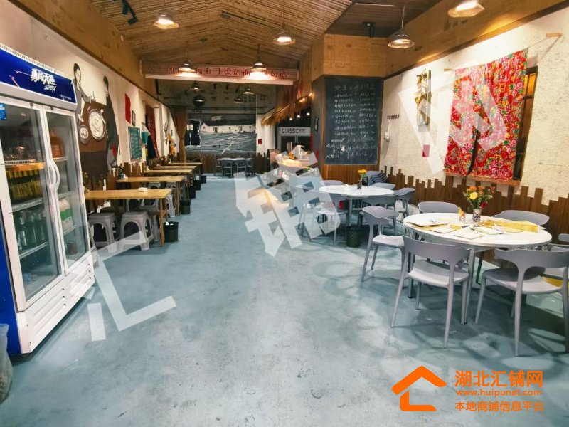 市区繁华地段临街稀缺铺面＋外摆场地整体转
