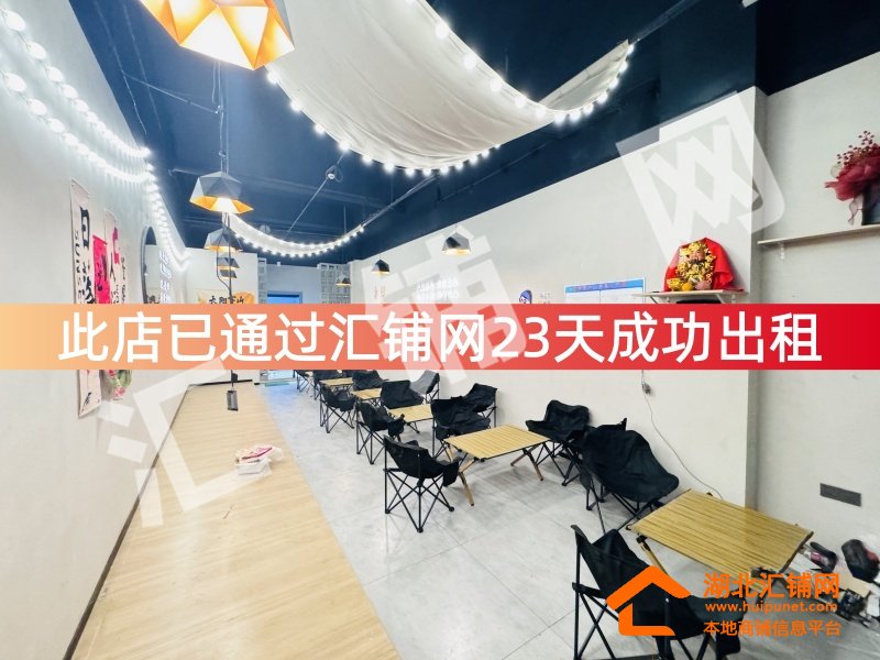 （23天成功出租）万达金街临街88㎡门面低价