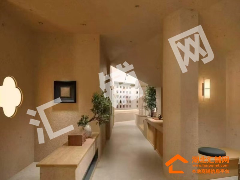 万达金街临街165㎡精装养生馆转让